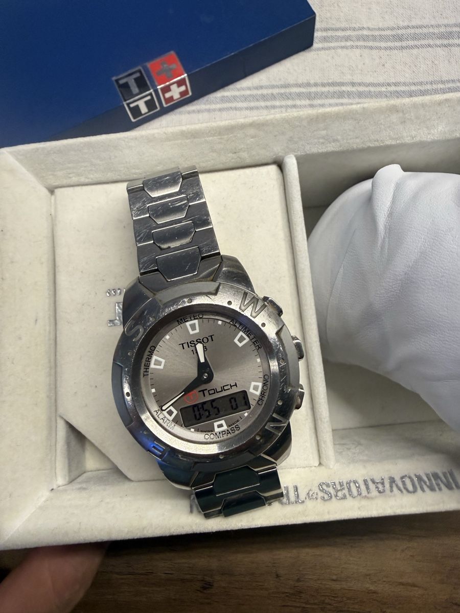Tissot Orologi: Tissot Touch Solar - Edelstahl -  - mit Box – Usato da flawil venduto da mahrad.saghafi 2