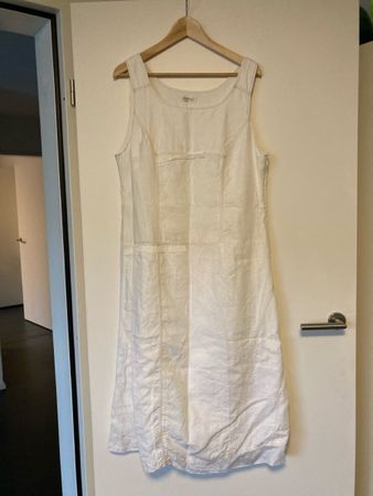 Sommerliches Leinenkleid von Bonita, Grösse 44 - zeitlos!