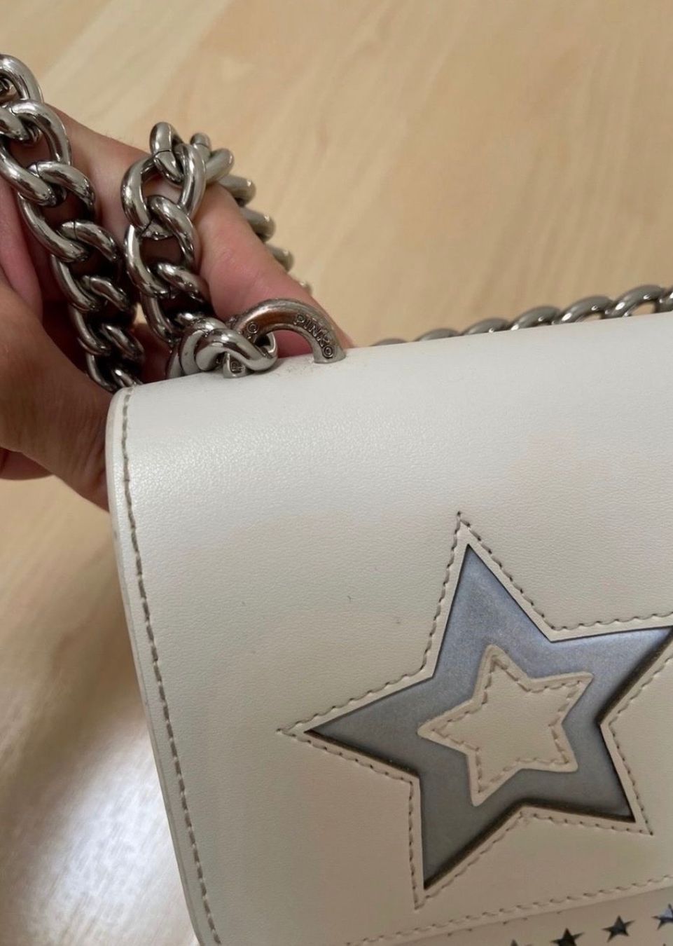 Pinko Taschen für Damen: Pinko Ledertasche weiss – Gebraucht aus Arch von Kiki99kiki 2