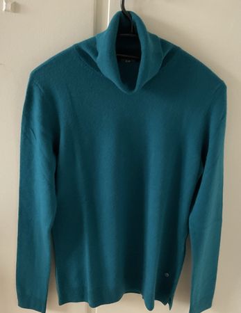 Pull col roulé MANOR en cachemire bio, taille M