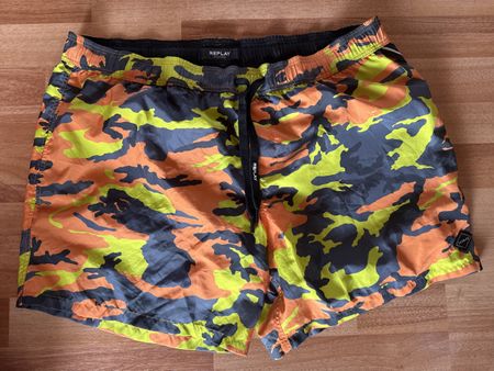 Replay Badehose, Gr ca.L, Camouflage - für den Som