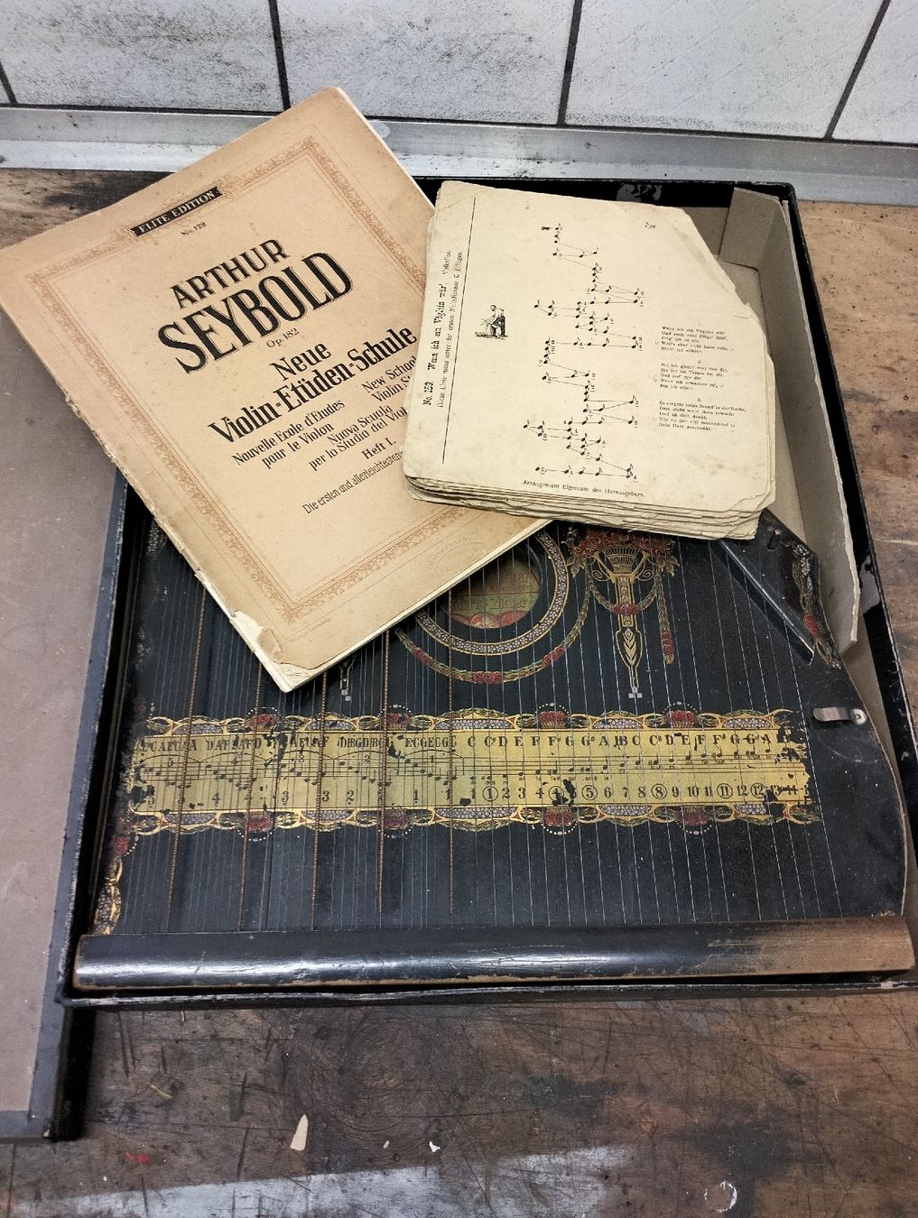 Musikinstrumente: Zither – Defekt aus Egg (Flawil) von motoguzzi63 5
