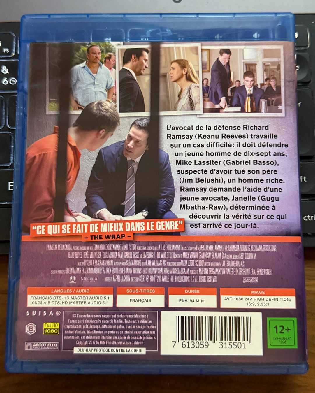 Tous les DVDs: Toute la vérité (2016) - Blu-ray – D'occasion à Semsales par __Florian__ 2