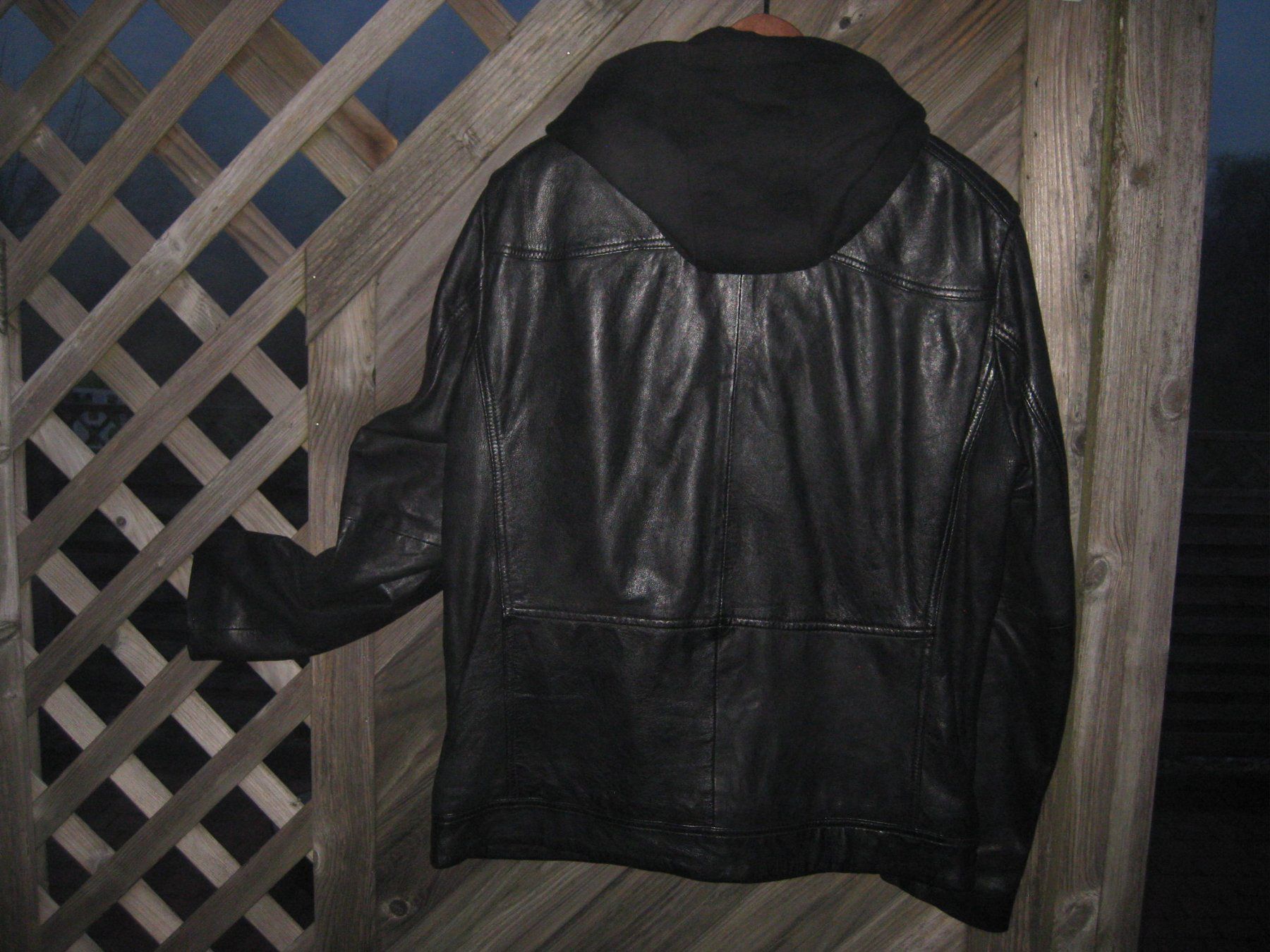 Jacken: Echt Lederjacke Bikerstyle black Marke: JCC Gr.52 – Neu (gemäss Beschreibung) aus Steinmaur von Daka36 1