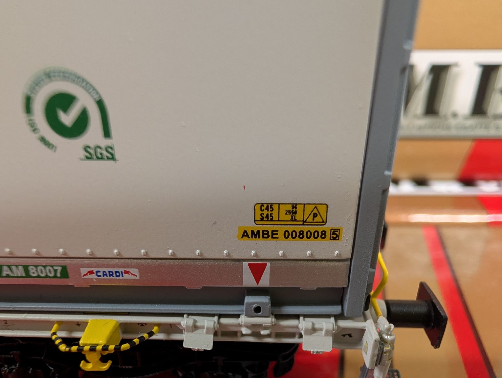 ACME Modellini di ferrovie: ACME 40263 Ambrogio containers Sggmrss – Usato da Nods venduto da Dr-HAG 1