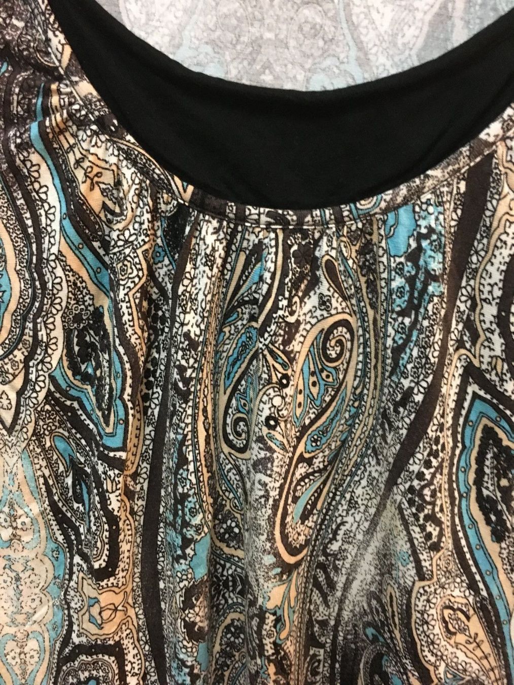 T-shirt: Langarmshirt, Gr.36, Viskose, bunt – Usato da Arni AG venduto da Mimo007 2