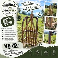 Alter Holzschlitten  Vintage / Antik