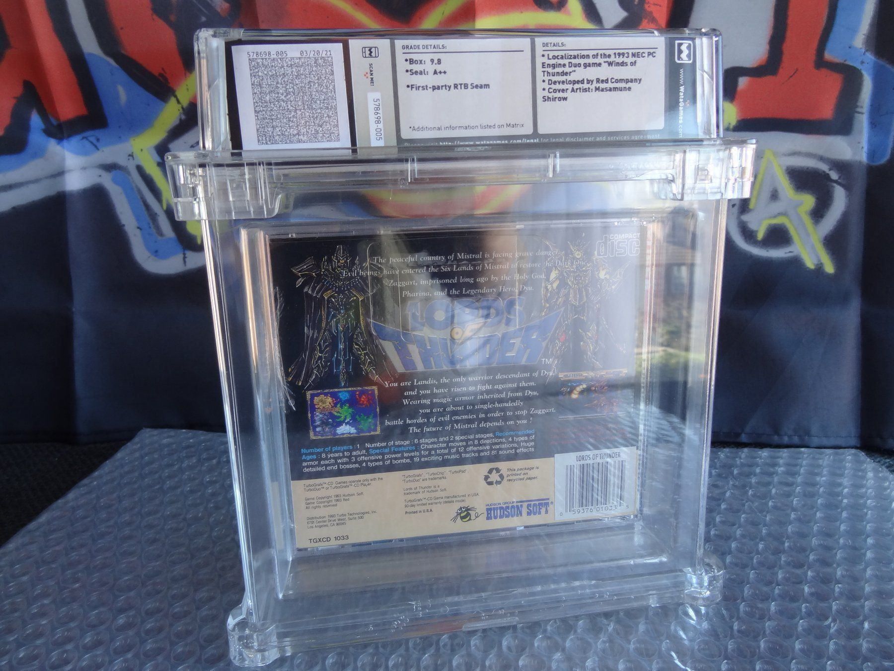 Spiele: LORDS OF THUNDER NEC PC-Engine / Turbo Duo – Neu und originalverpackt aus Lyss von Famicom 2