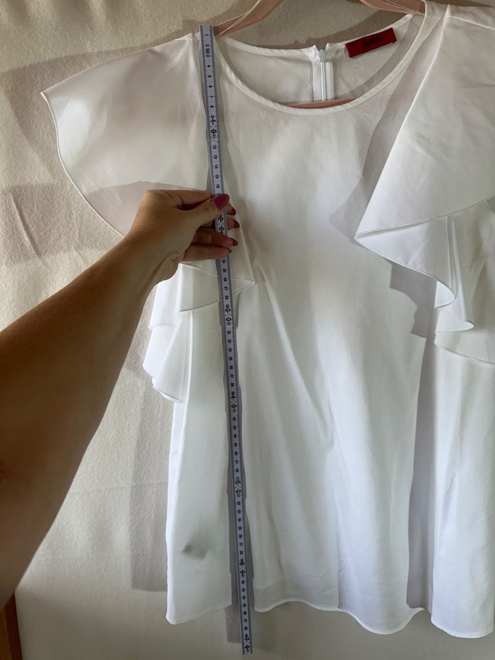 Hugo Boss Camicette: Schöne weisse Bluse von Hugo Boss Gr. 36 – Usato da Grosswangen venduto da second_hand_dress 1