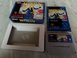 YOUNG MERLIN SPIEL FÜR SUPERNINTENDO IN OVP
