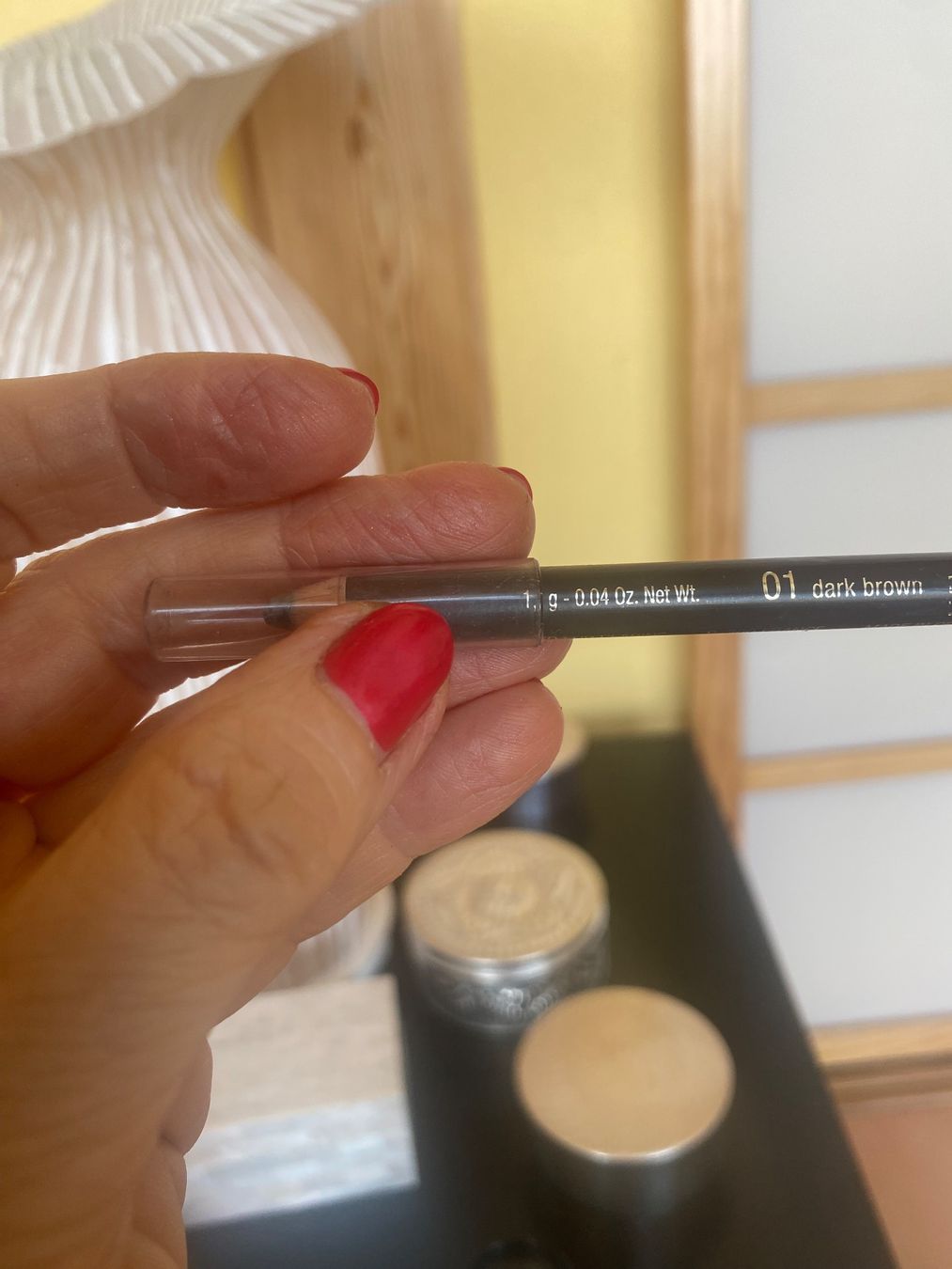 Clarins Make-up: CLARINS Crayon sourcil dark brown 01 – Gebraucht aus Belmont-sur-Lausanne von chu_vxf5 1