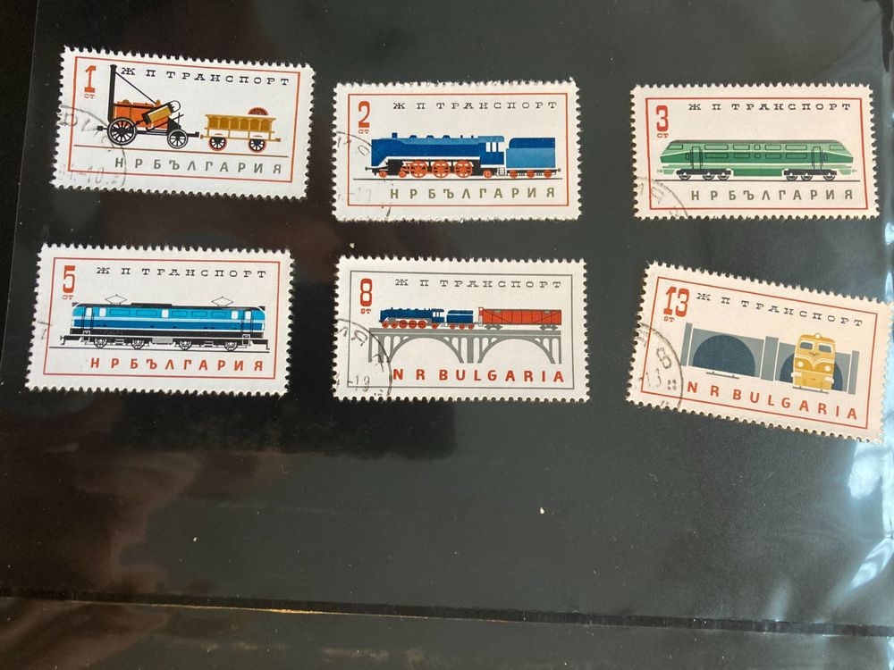 Prophila Collection Briefmarken Sao Tome E Principe 1730-1738 – Gestempelt, Schweizer Eisenbahn 1997, Komplett