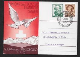1940: Giornata del francobolo St.Gallen