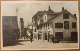 Foto Karte Merkur Meilen um 1920 Oetiker Photograph Meilen