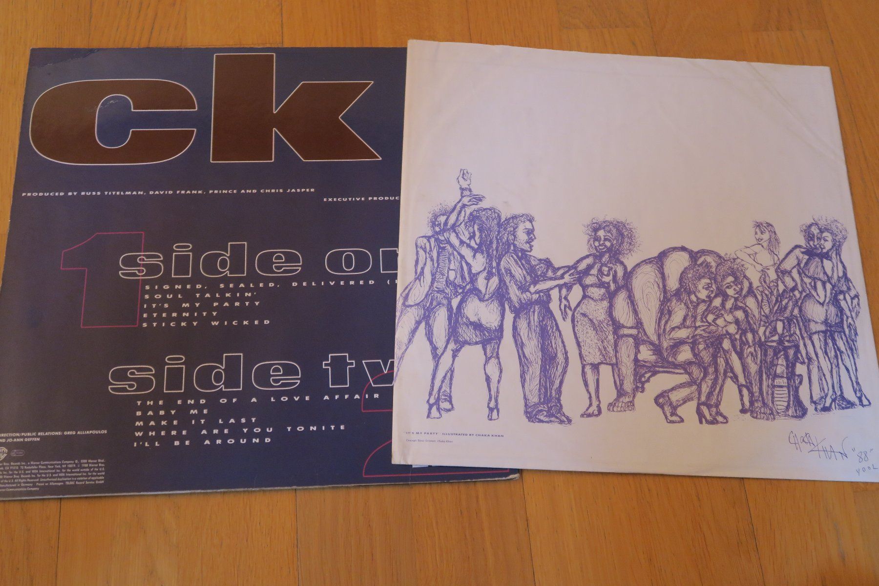 Dischi in vinile: Chaka Khan – CK – Usato da Thun venduto da Karibu70 2