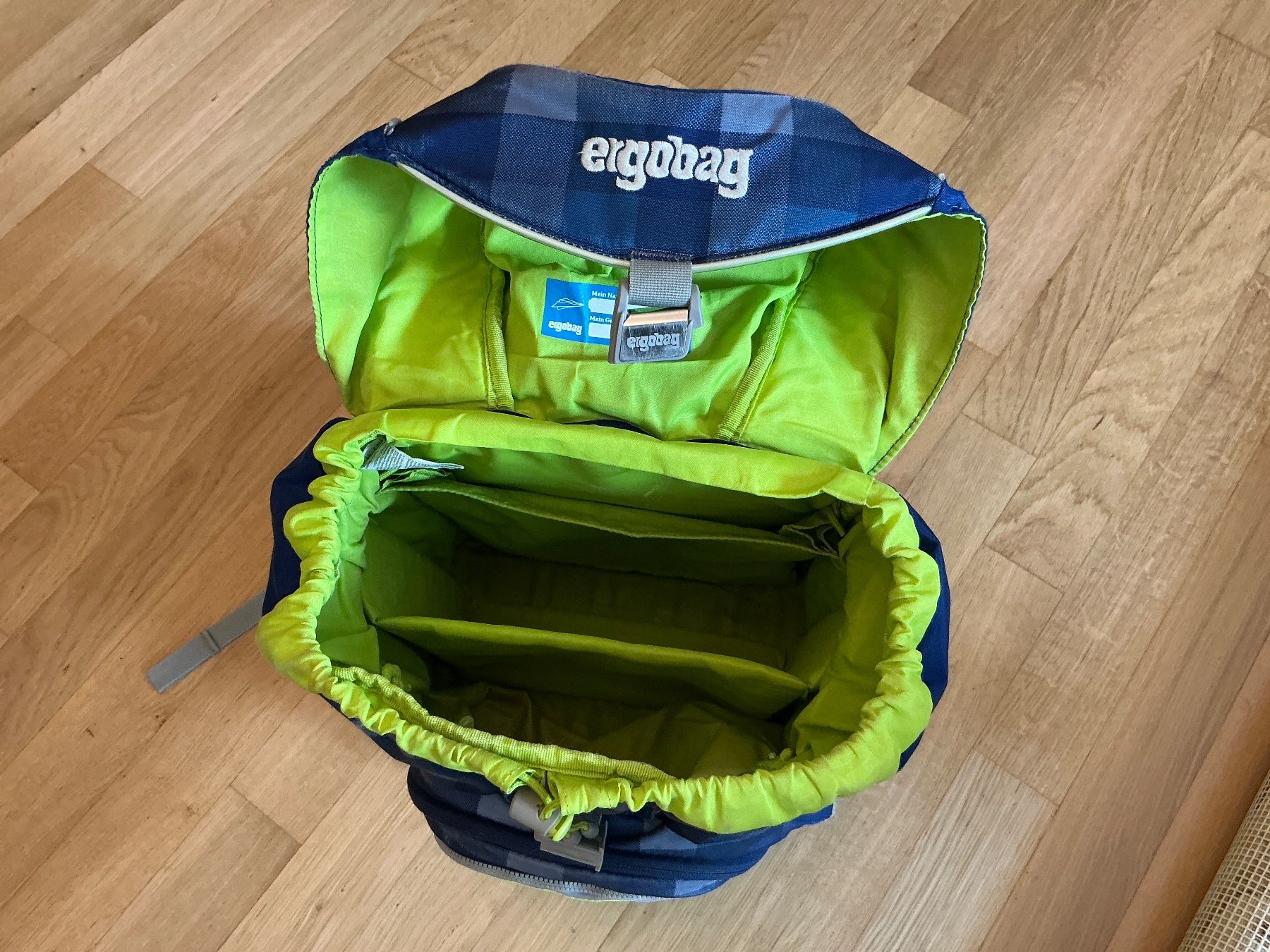Ergobag Borse & Zaini: Ergobag Schulrucksack blau – Usato da Bern venduto da nachtkerze05 3
