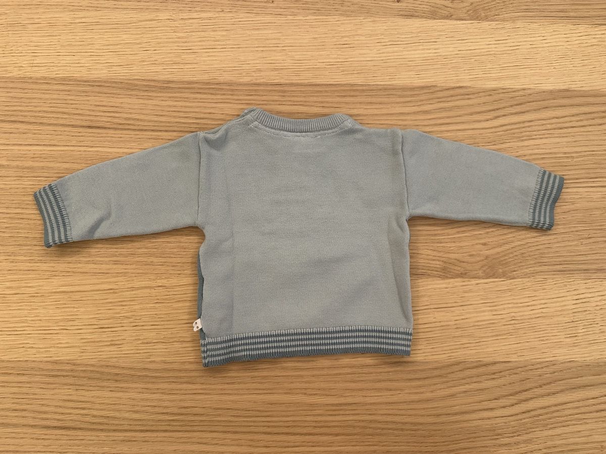 Maglioni & Felpe: Kinder Pullover Obaïbi Grösse 3M mit Robbenmotiv hellblau – Usato da Zürich venduto da emily.sch 1