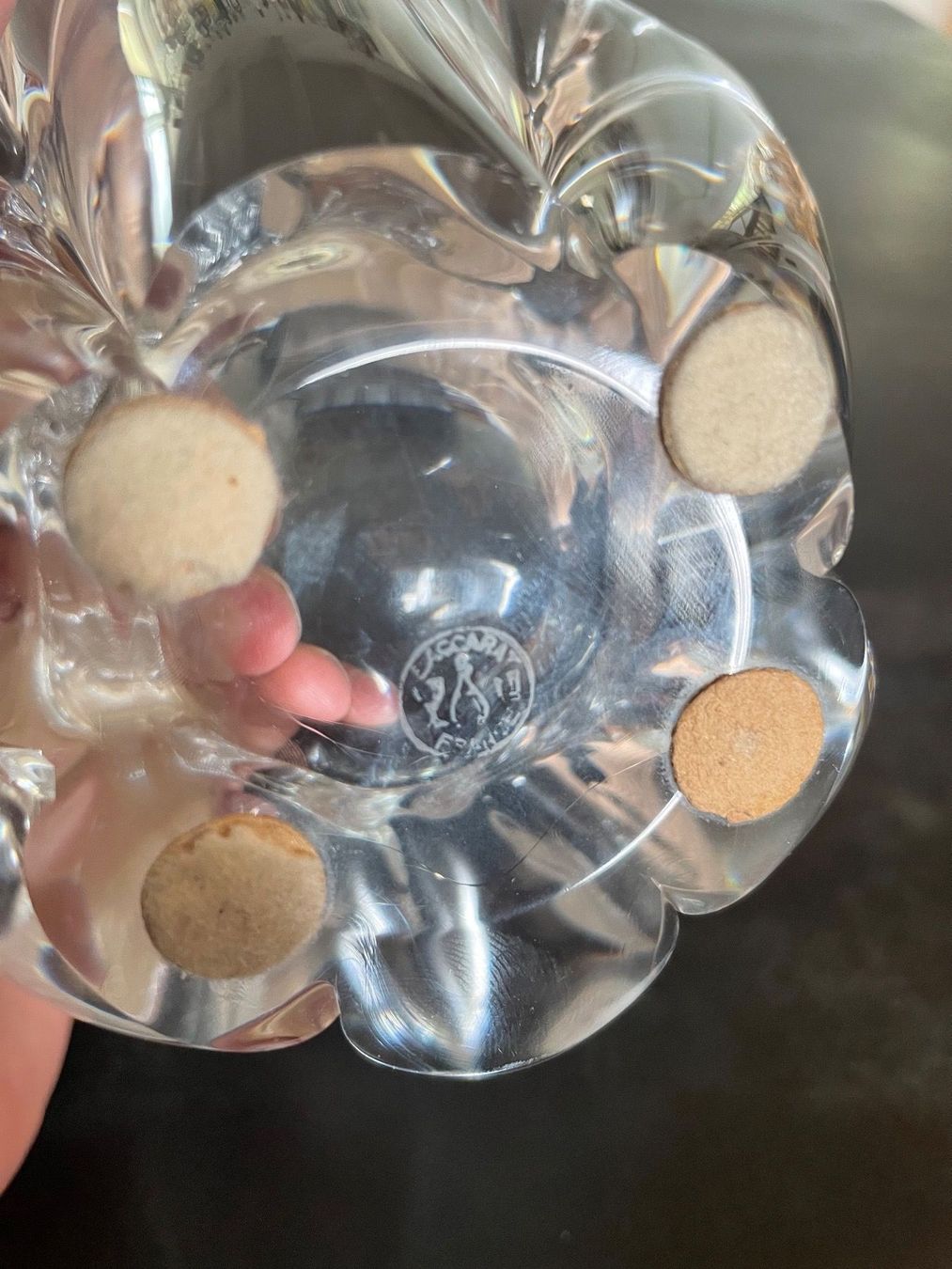 Aschenbecher: Cendrier Vide-Poche Vintage Baccarat – Gebraucht aus Vallamand von Bricbracbroc82 7