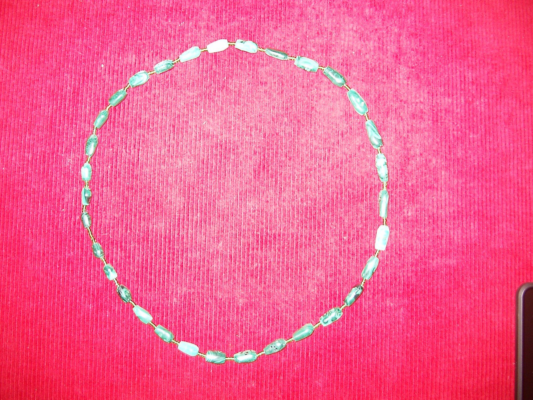 Catenine: Echte Malachit Halskette 80cm – Usato da Laupen ZH venduto da tonisculati 2