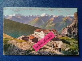 Gemmi Hotel Wildstrubel Alpen AK Wallis Verkehrswege Pässe