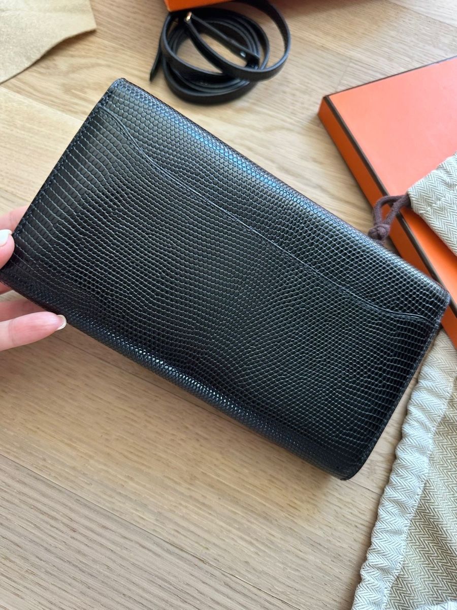 Hermès Borse: Hermès Constance To Go Wallet, Lizard Niloticus, Schwarz – Nuovo (secondo la descrizione) da Mellingen venduto da eli_7hdx 3