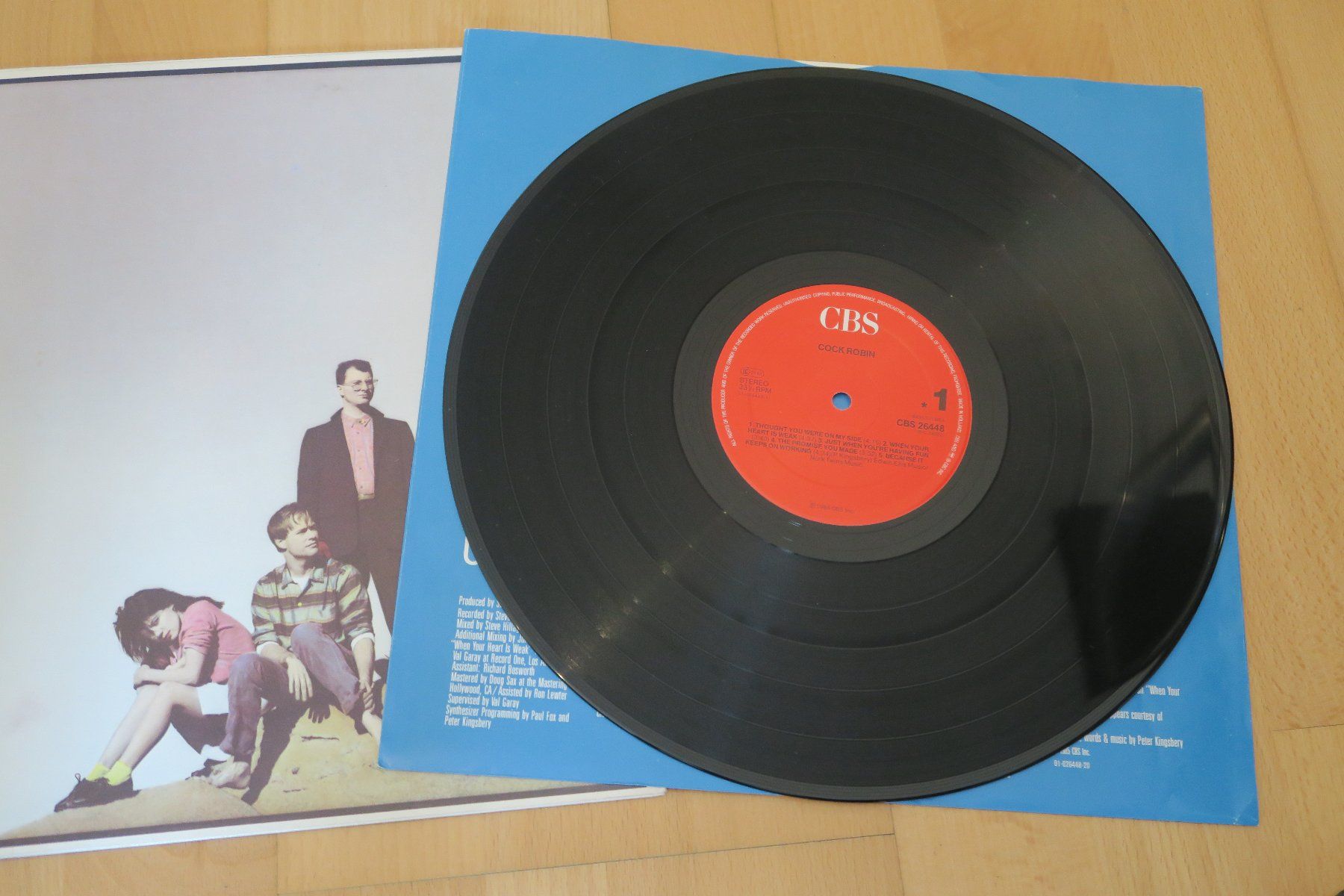 Dischi in vinile: Cock Robin – Cock Robin – Usato da Thun venduto da Karibu70 3