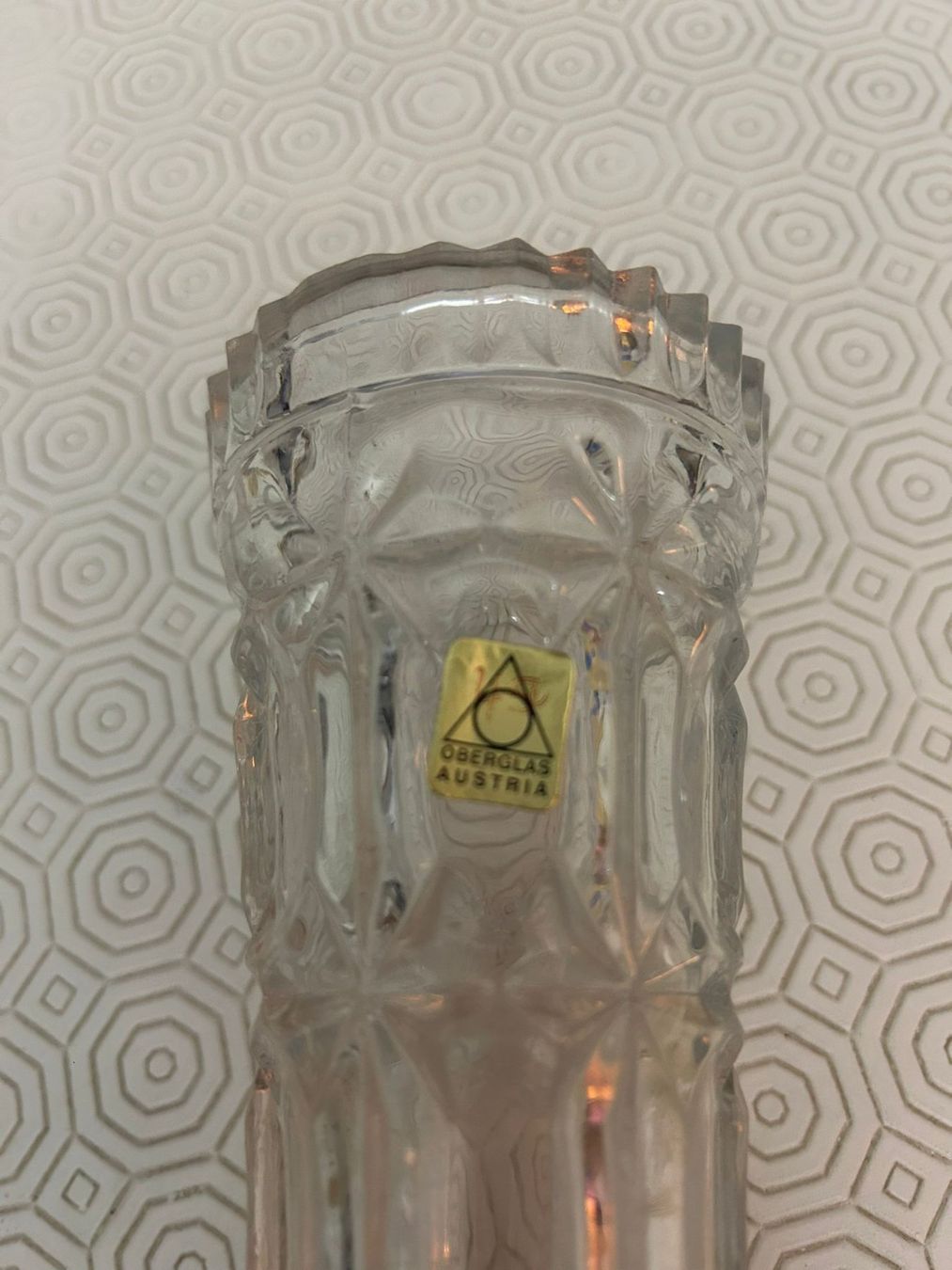 Vasi & Recipienti: Vaso di vetro Oberglas Austria – Usato da Melano venduto da H-Sara 2