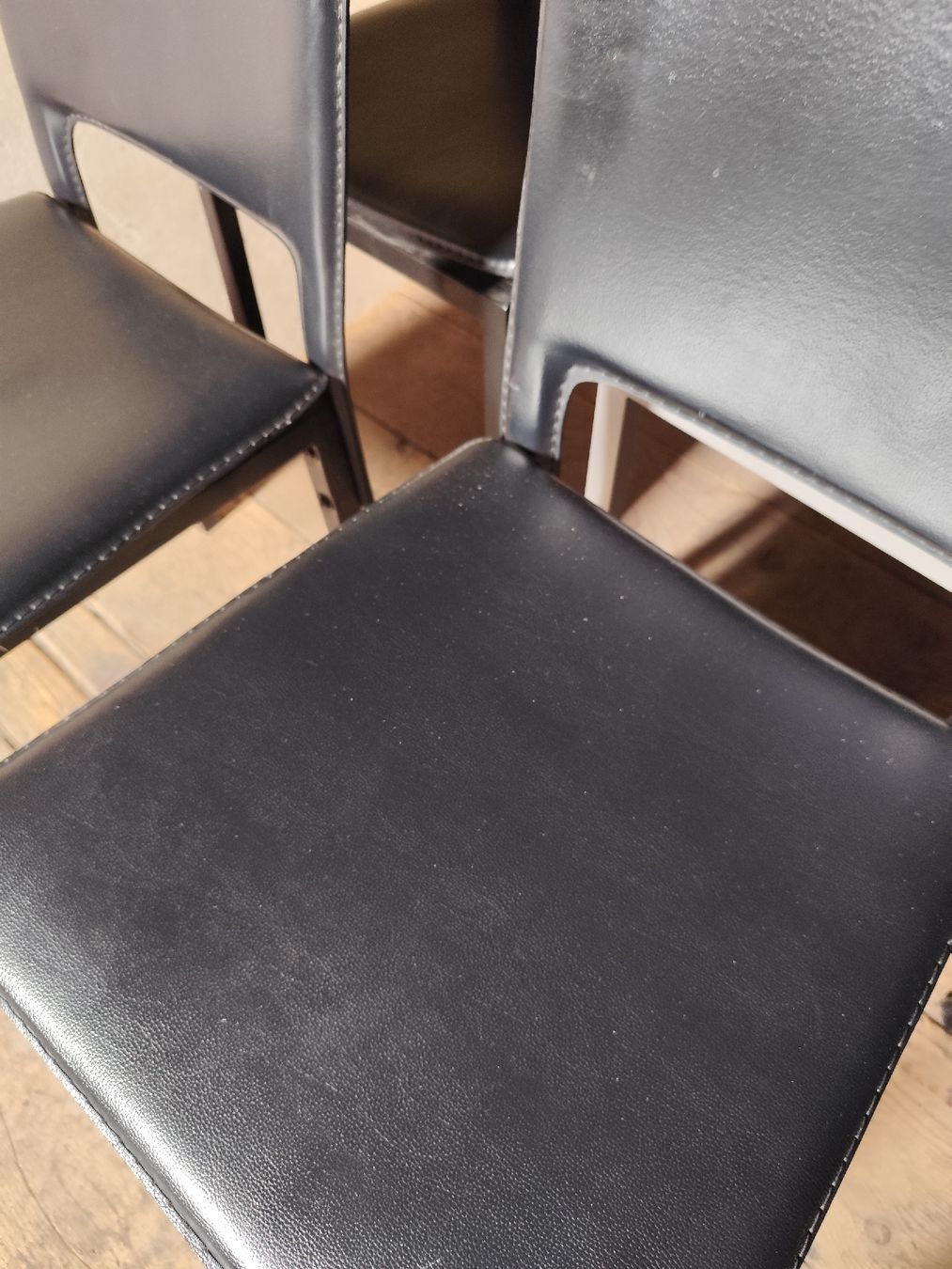 Sedie: Metall-/Lederstühle 6er Set – Usato da Bern venduto da Meeresalgen 5