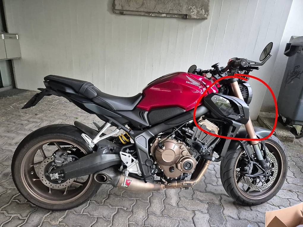 Honda Alle Motorradersatzteile: HONDA CB650R Winglets – Neu und originalverpackt aus Zürich von Weazel 2