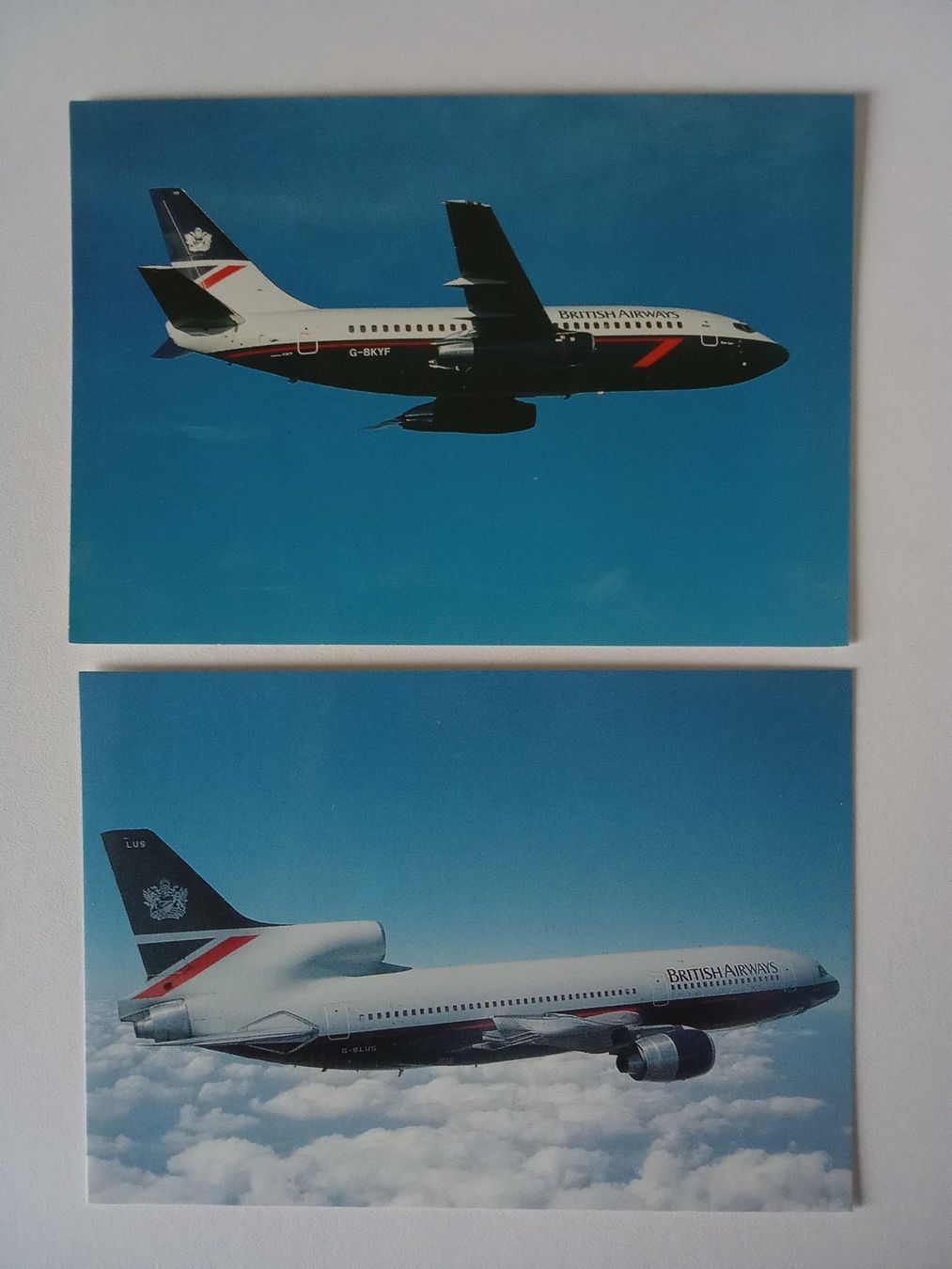 Cartoline postali: Aviatik 6 alte Ansichtskarten der British Airways – Usato da Bilten venduto da Bora3 5