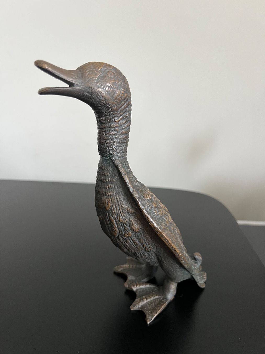 Statuette: Dekorative Entenfigur aus Bronze, Vintage – Usato da Jona venduto da Sariksa 2