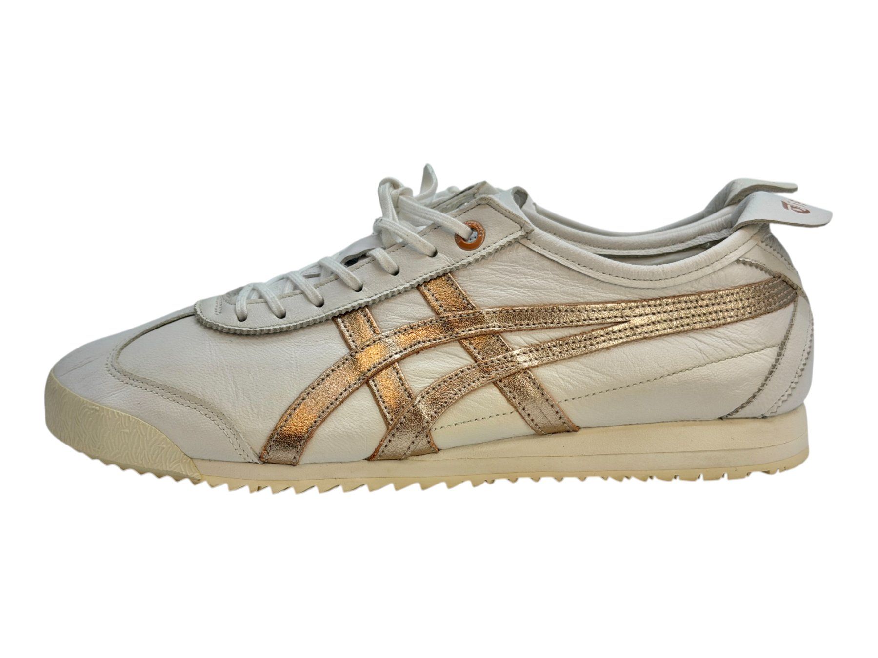 Onitsuka Damenschuhe: Onitsuka Tiger MEXICO 66 SD blanches & dorées Pointure 39.5 – Gebraucht aus Morges von 1tiquaire 5