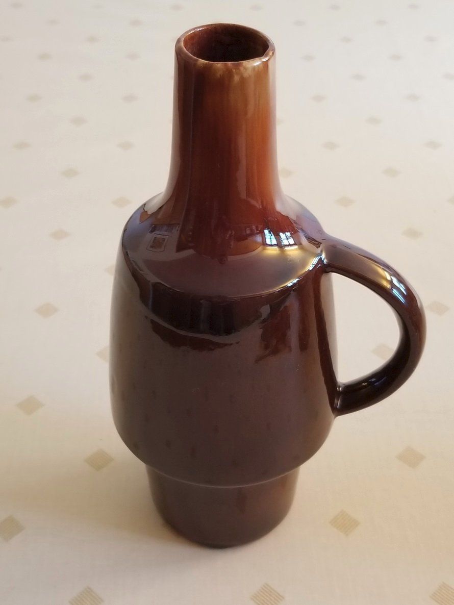 Vasi & Recipienti: Vase dunkelbraun mit Henkel – Usato da Schwerzenbach venduto da vimo-18