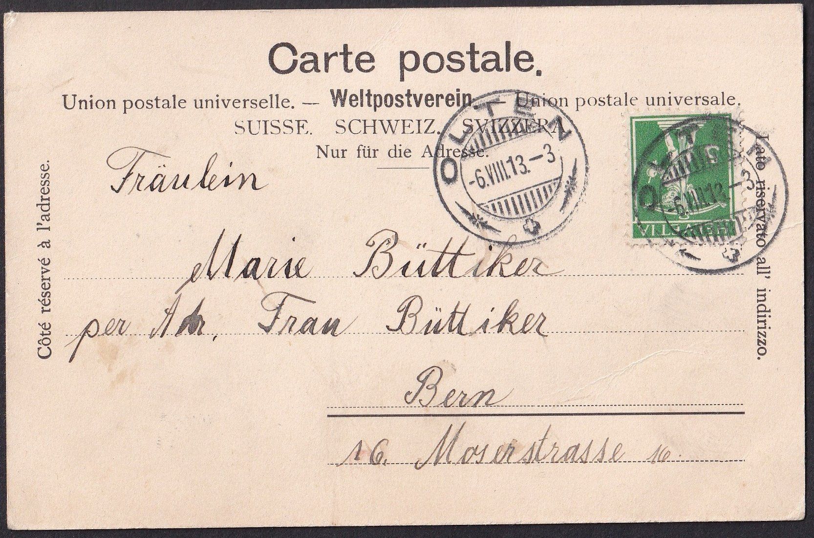 Cartes postales: Olten Amtshaus – D'occasion à Olten par clotaldi 1