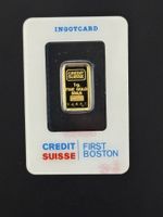 Goldbbarren 1g Credit Suisse