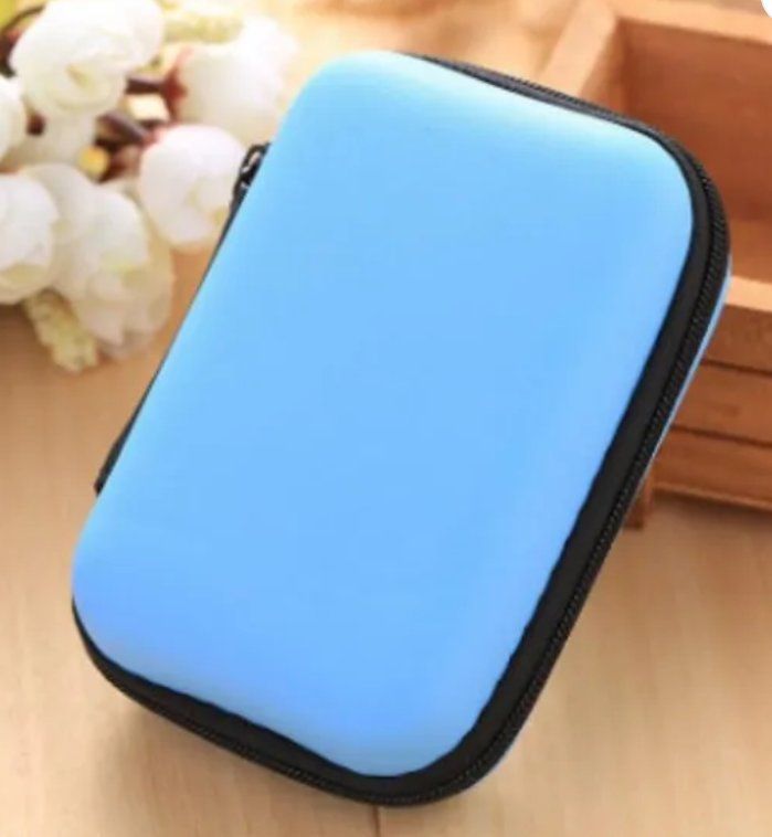 Taschen: Mini Storage Box für Ladekabel, Kopfhörer u.s.w Hellblau – Neu und originalverpackt aus Walenstadt von emynmuil1 1
