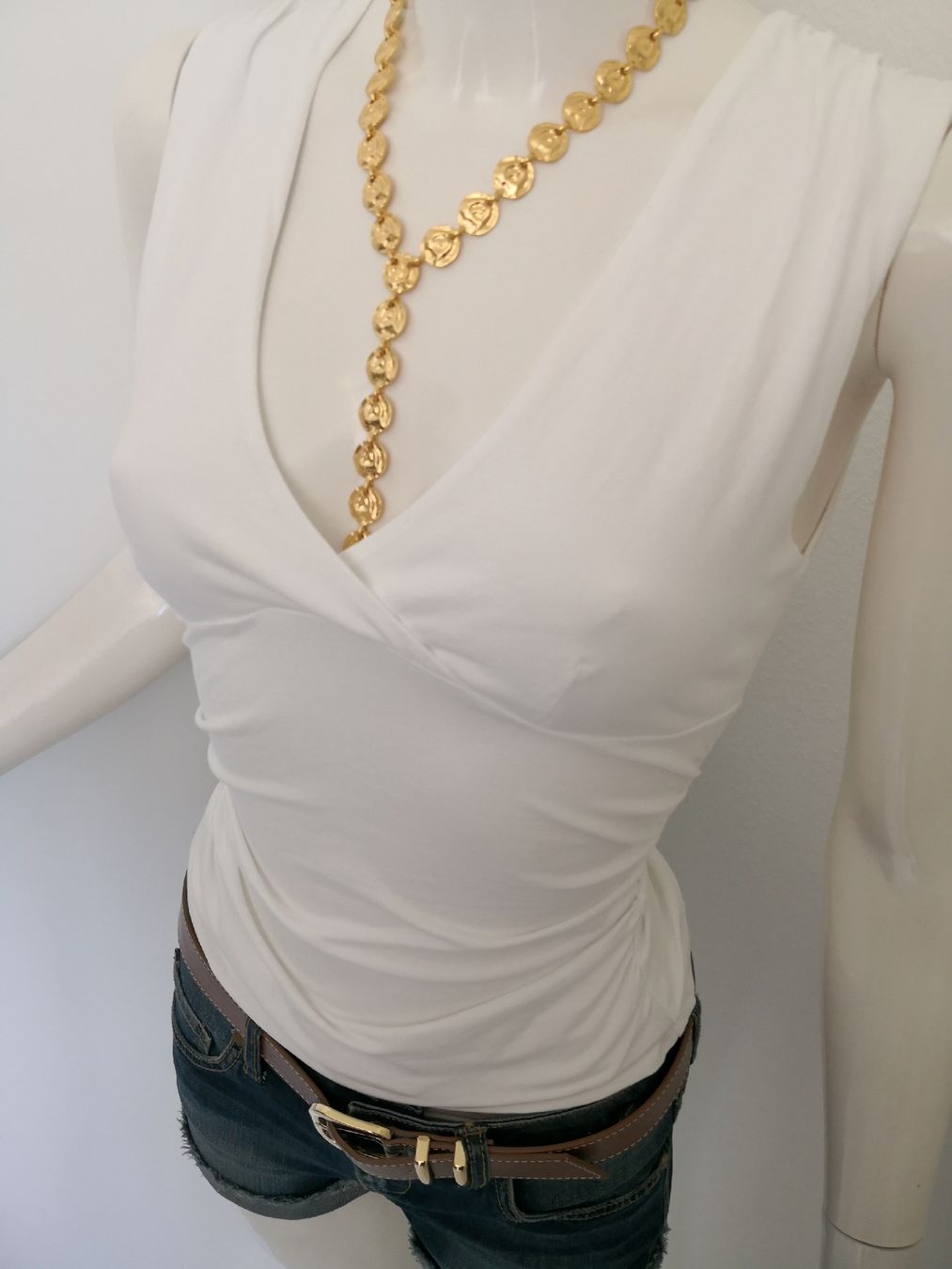 Mango Top: 🤩MANGO TOP WEISS – Usato da Olten venduto da Naja-Twins-Twins 7