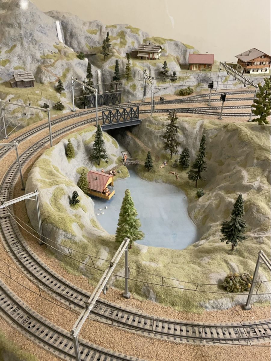 Märklin Modellini di ferrovie: Eisenbahnanlage H0 Märklin – Difettoso da Basel venduto da FlorinBasel 5