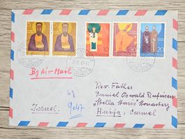 CL22 Enveloppe + Timbre Liechtenstein 1969