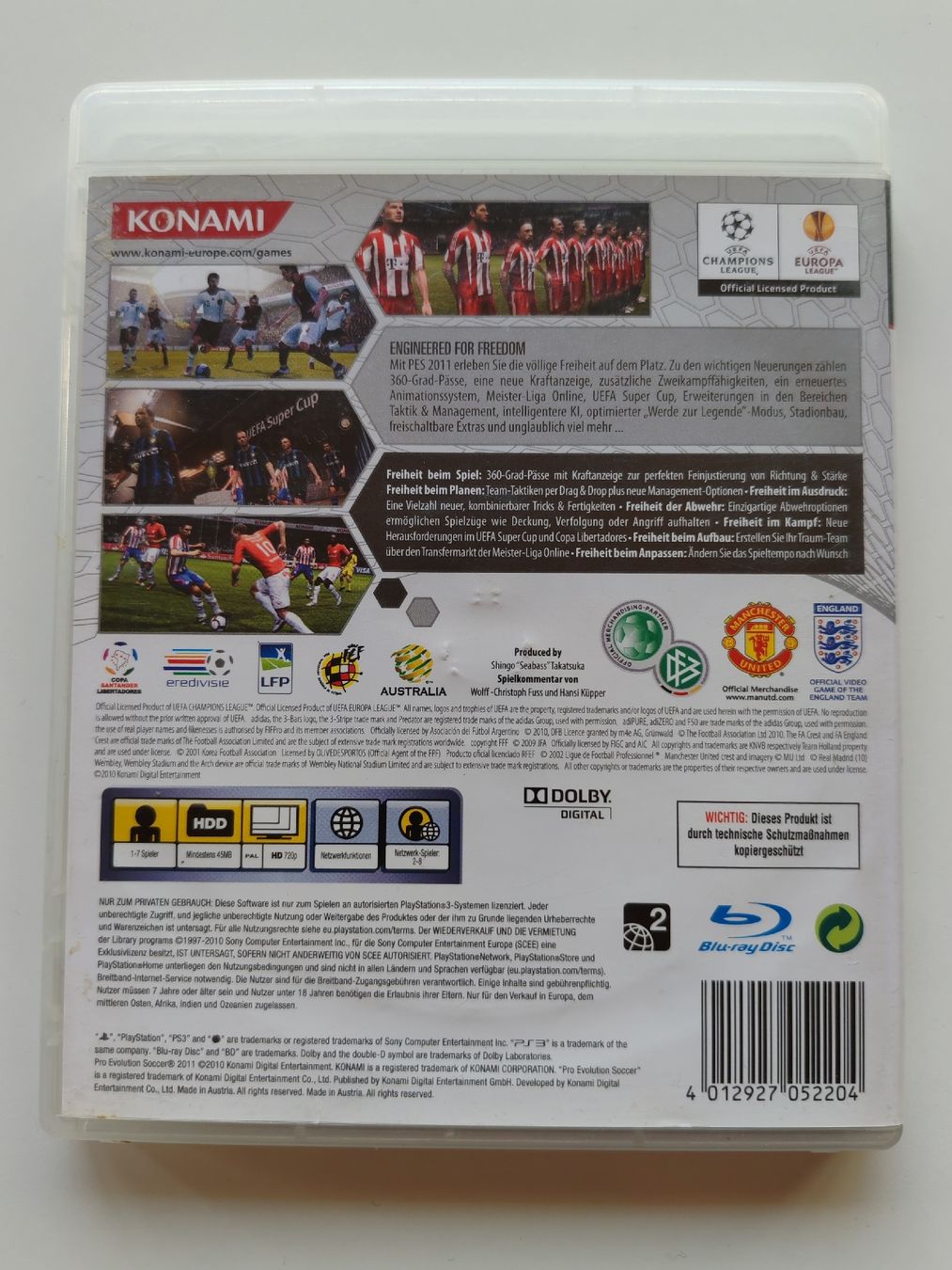 Giochi: PES 2011 - PS3 - Pro Evolution Soccer - Top Zustand! – Usato da Menziken venduto da Celixxa791 1