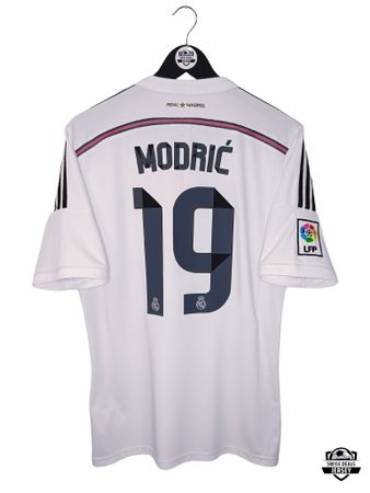 MODRIC #19 Original Real Madrid 2014-15 Home Trikot