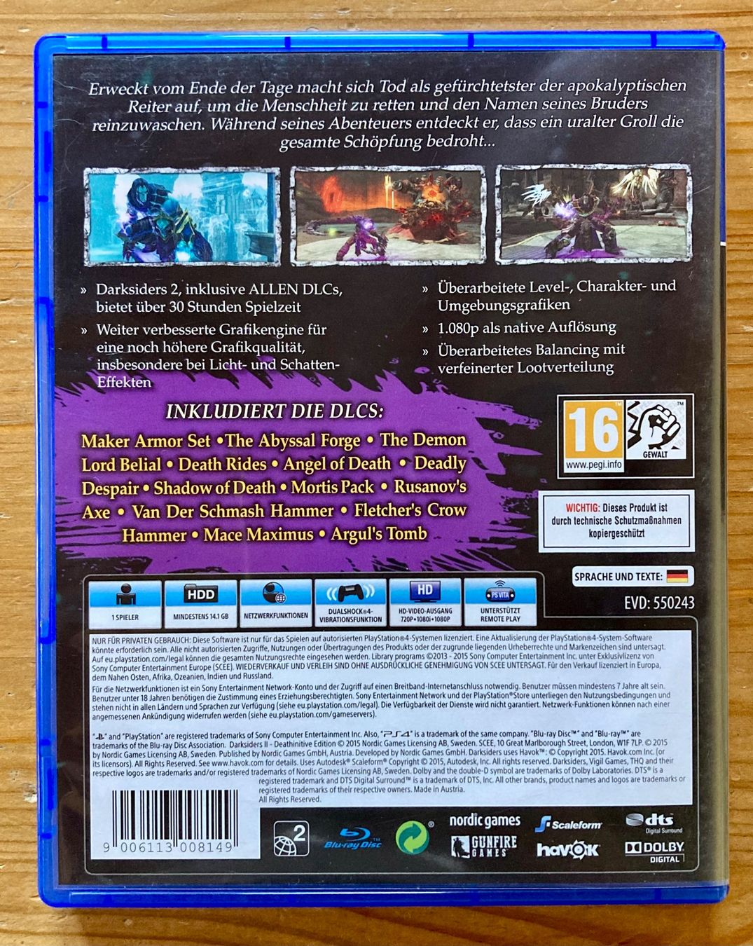 Sony Giochi: Darksiders 2: Deathinitive Edition - PS4 – Nuovo (secondo la descrizione) da Zürich venduto da Djmotionch 3