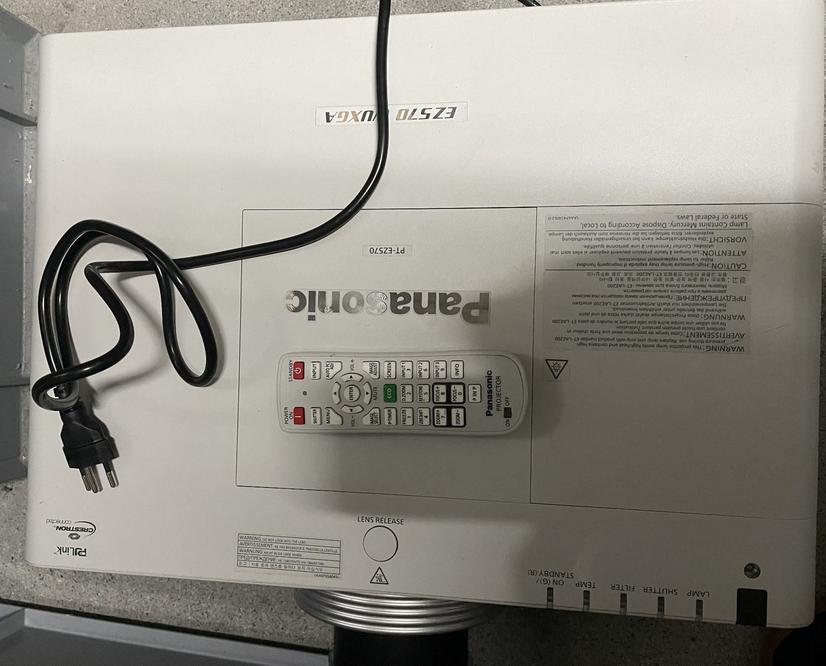 Panasonic Proiettori: Panasonic PT-EZ570 E/U/L 5000 Ansi Beamer – Usato da Emmenbrücke venduto da Thomi0 5