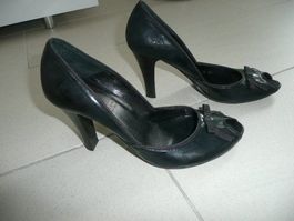 NEUE Lederpumps/Peep Toes von Roberto Santi