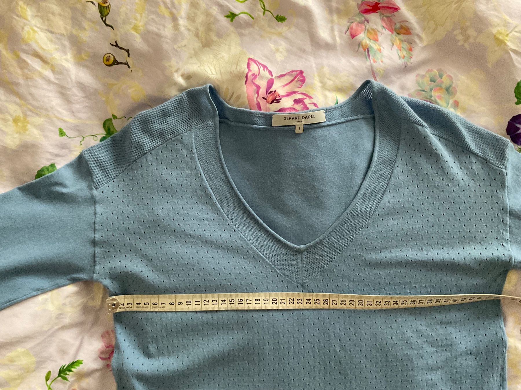Gérard Darel Maglioni & Felpe: Gerard Darel Paris oversize Pullover Gr 36/S (1) hellblau – Usato da Urdorf venduto da alda02 5