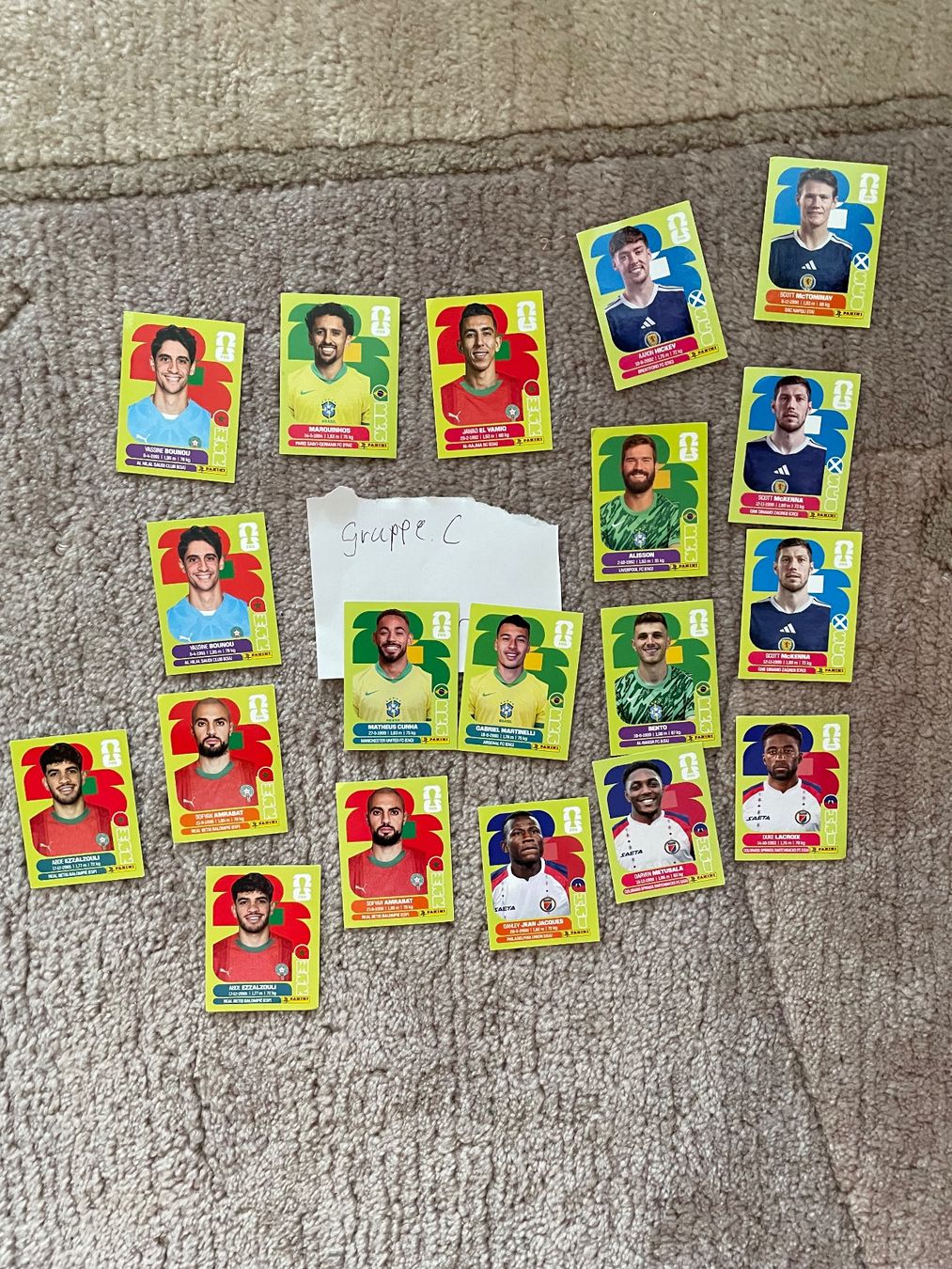 Panini Carte collezionabili: Panini Stickers 2026 WM - Gruppe C – Usato da Zürich venduto da janinanatalie