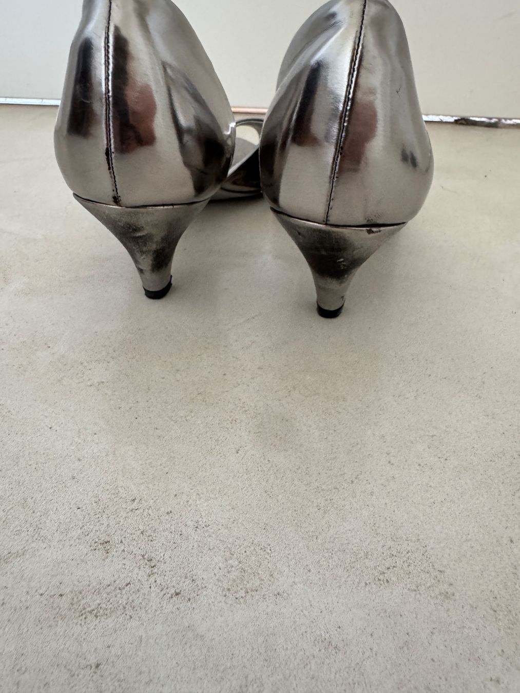 Graceland Scarpe da donna: Escaprins argenté vintage – Usato da giffers venduto da sev_c9x9 4