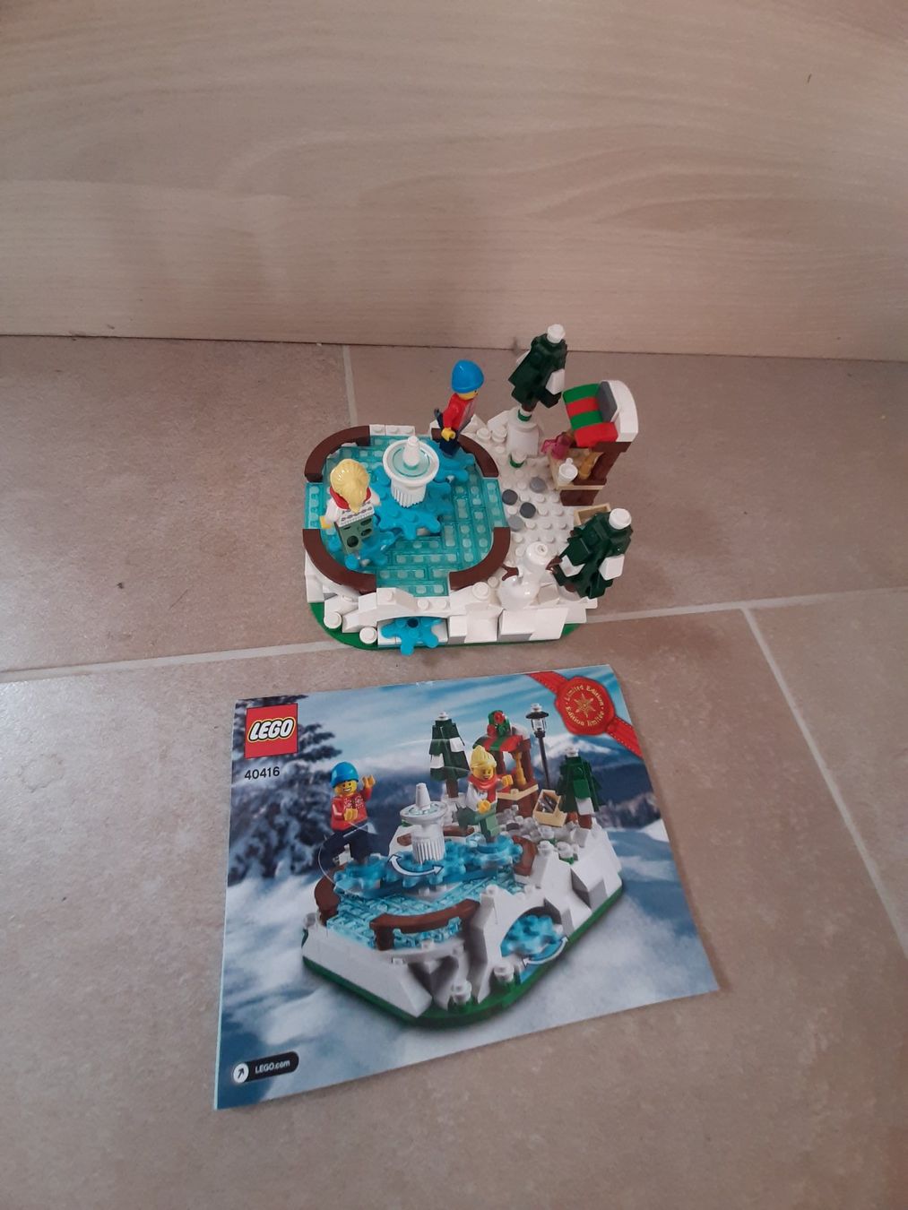 Lego Giocattoli: Lego 40416 Eislaufbahn – Usato da Laufen venduto da Julie231004 1