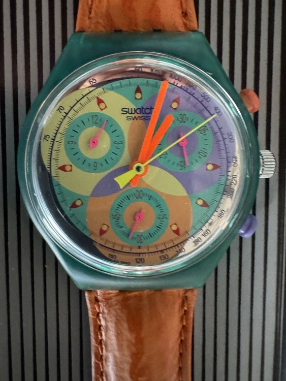 Swatch Orologi: Swatch Chrono und Stop, Sammler – Nuovo (secondo la descrizione) da Malans GR venduto da sammlerswissuhren 3