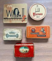 5 alte Blechdosen Cigaretten Zigaretten Blechdose